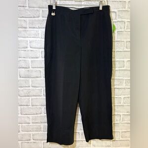 Liz Claiborne Black Cropped Pants, golf microfibre with coolmax